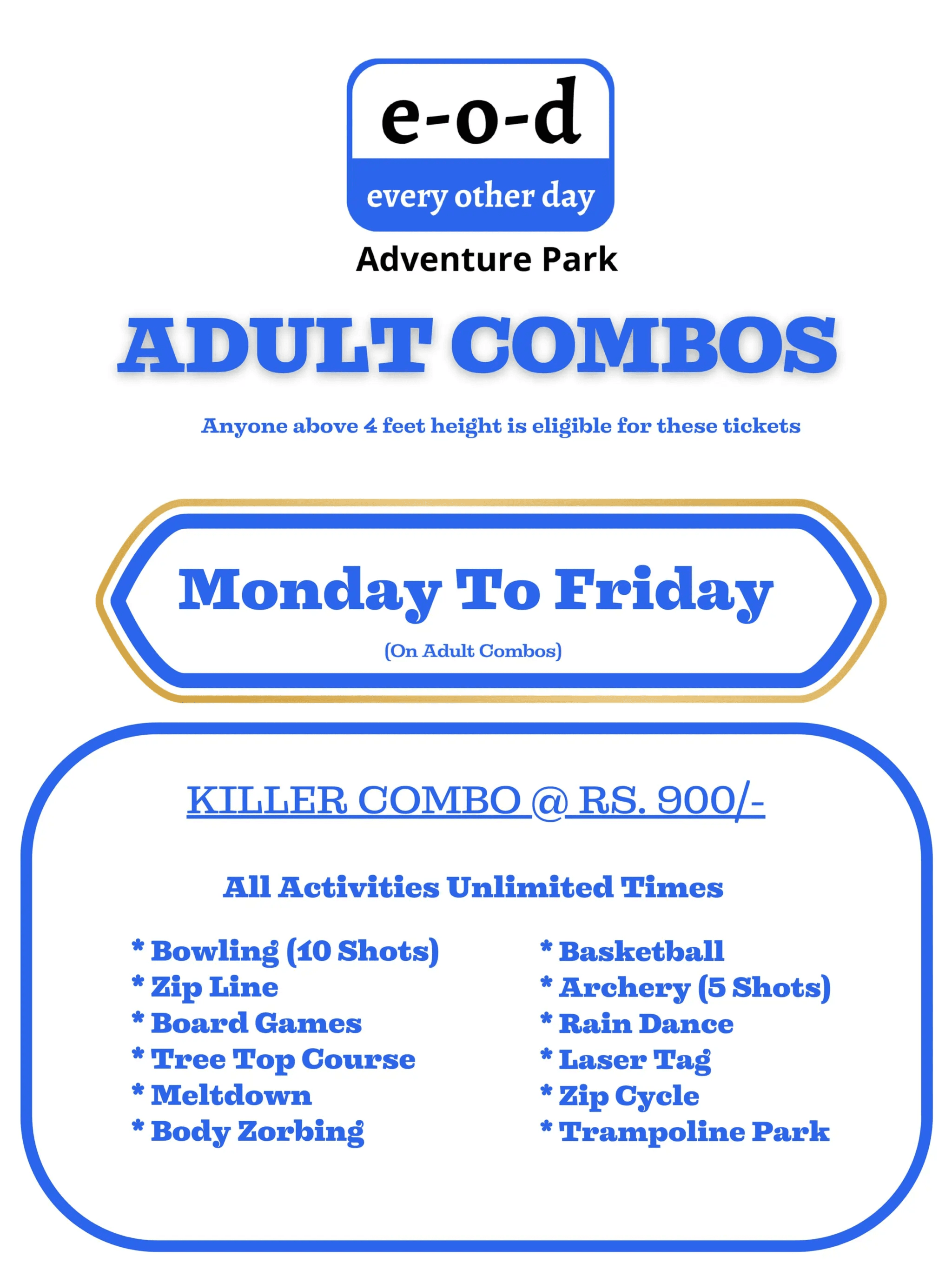 Adult Combo - Weekday